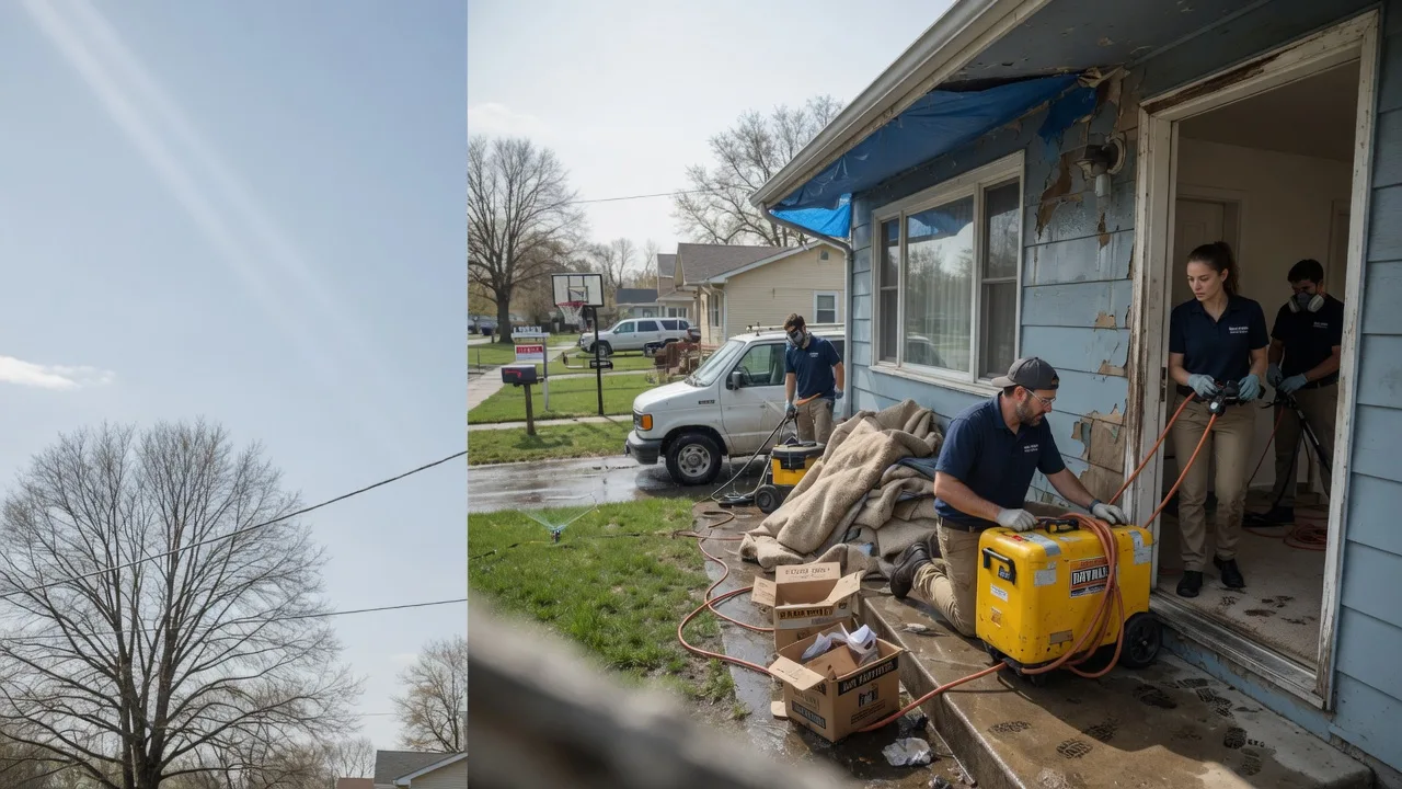 Basement Flood Cleanup in Darien Center, NY near me